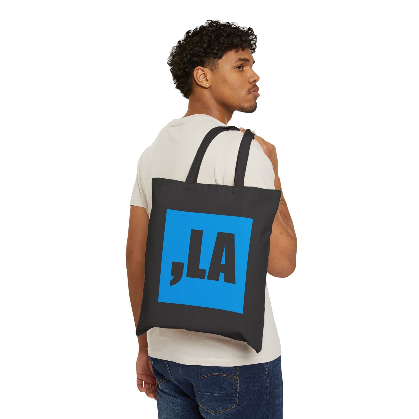 Comma LA 2 | Cotton Canvas Tote Bag