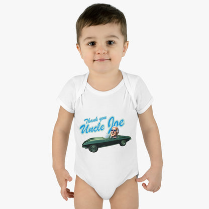 Thank You Uncle Joe | Infant Baby Rib Bodysuit