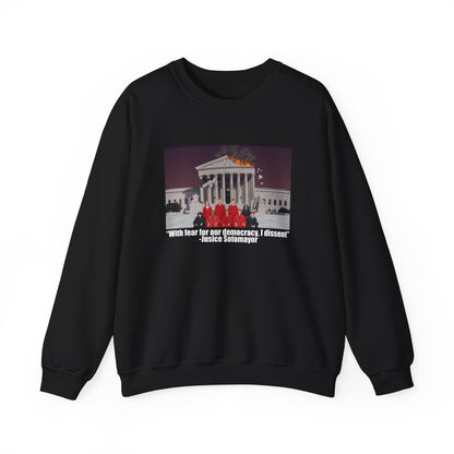 Democracy Supreme Justice | Unisex Heavy Blend™ Crewneck Sweatshirt