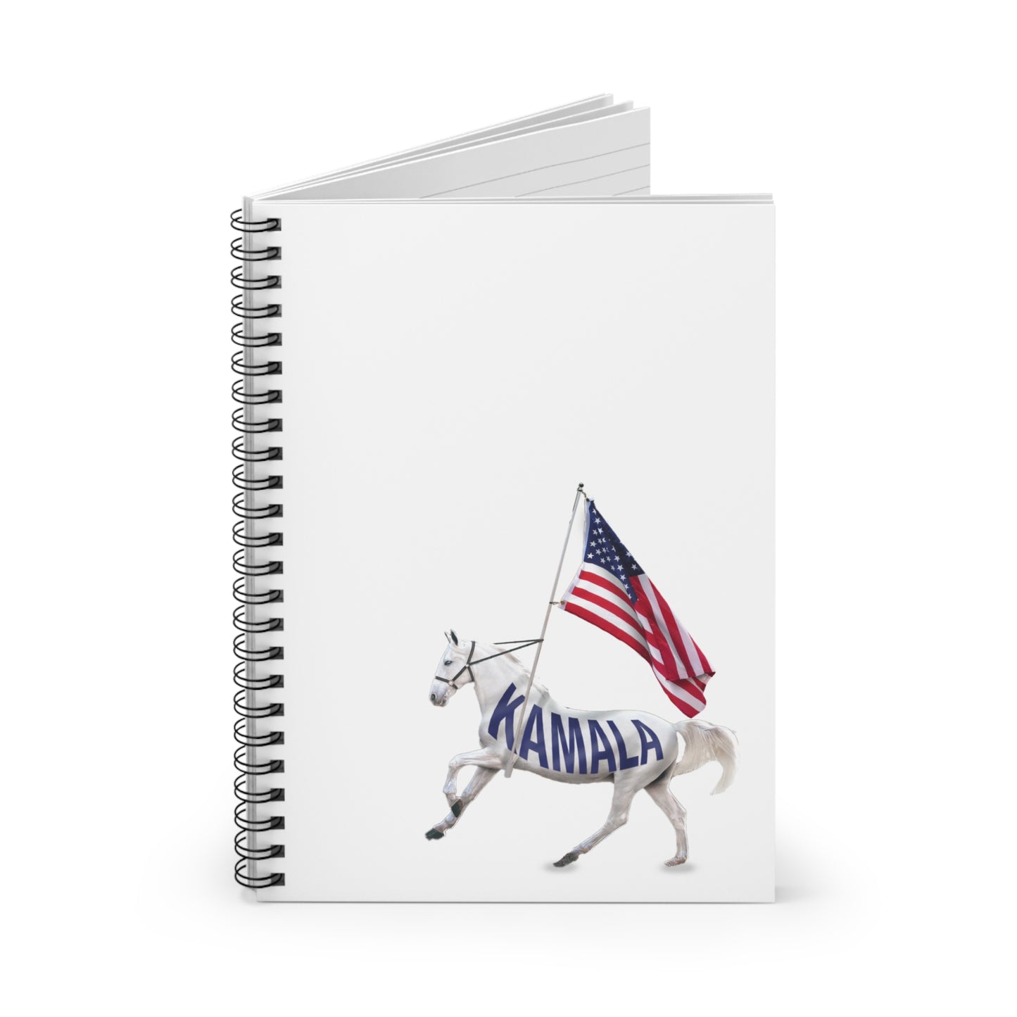 White Horse Spiral Notebook - Ruled Line