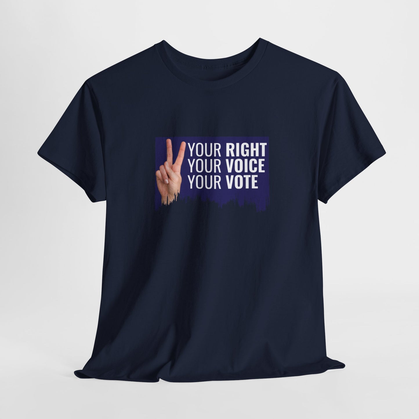 Your Right Your Voice Your Vote | Unisex Heavy Cotton Tee