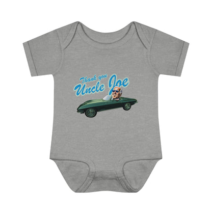 Thank You Uncle Joe | Infant Baby Rib Bodysuit