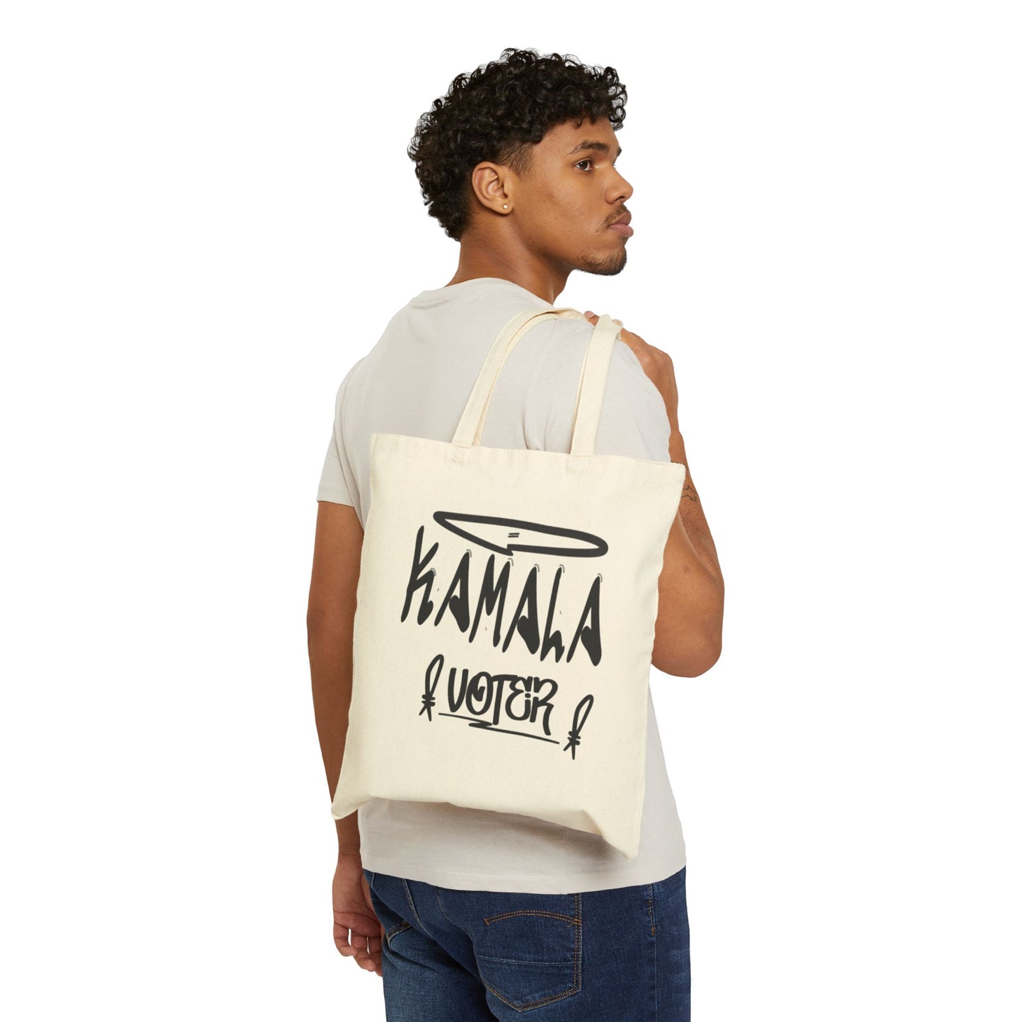 Kamala Voter 5627 | Double Sided Cotton Canvas Tote Bag