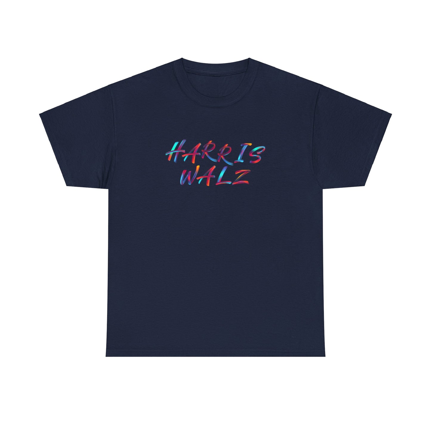 Harris Walz Brush Effect | Unisex Heavy Cotton Tee