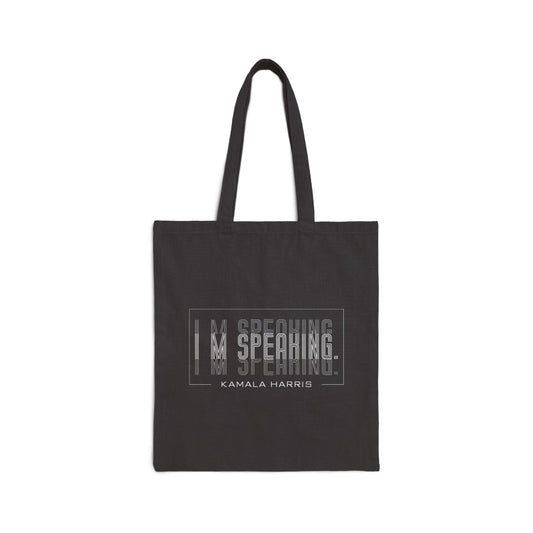 I'm Speaking | Cotton Canvas Tote Bag