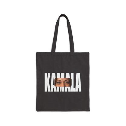 Kamala Eyes | Cotton Canvas Tote Bag