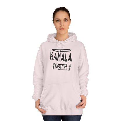 Hello My Name is Kamala Voter | Double Sided Unisex College Hoodie