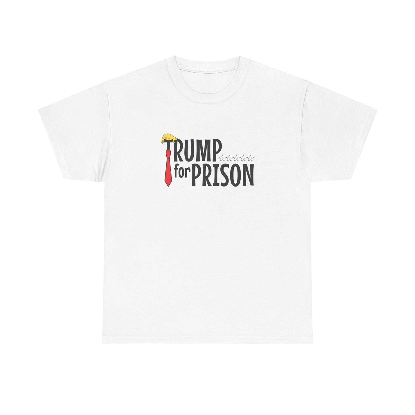 Trump For Prison 2 | Unisex Heavy Cotton Tee