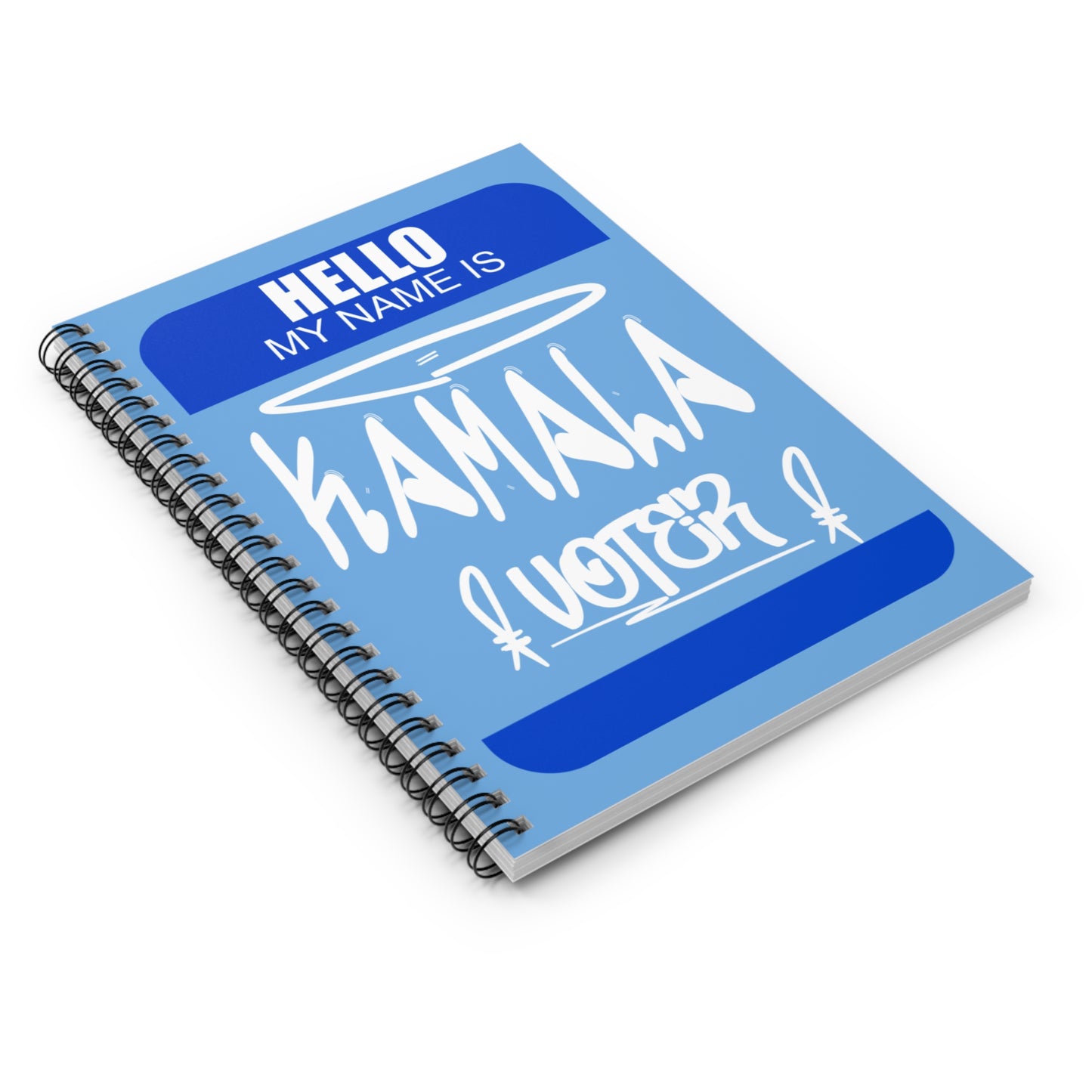 Kamala Voter Spiral Notebook - Ruled Line