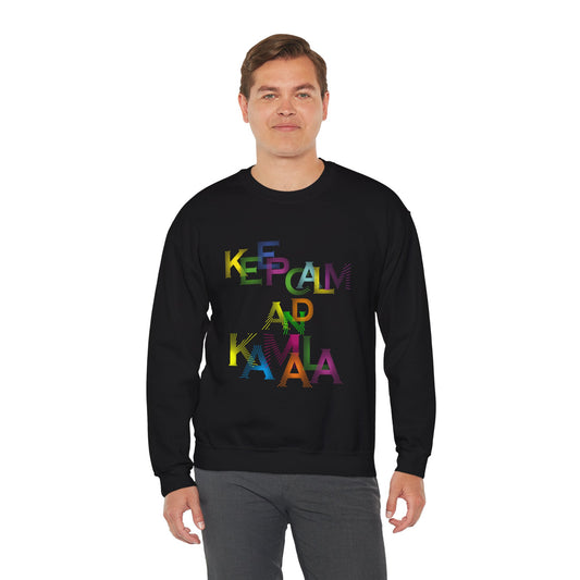 Keep Calm and Kamala | Unisex Heavy Blend™ Crewneck Sweatshirt