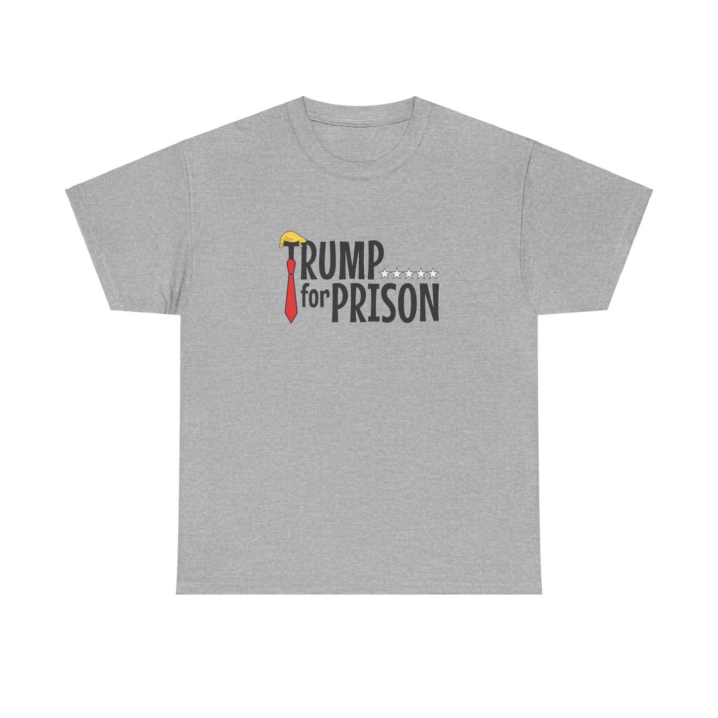 Trump For Prison 2 | Unisex Heavy Cotton Tee