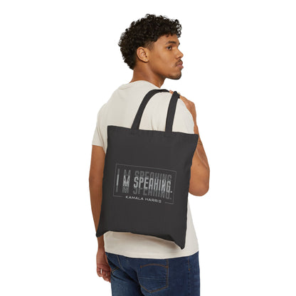 I'm Speaking | Cotton Canvas Tote Bag