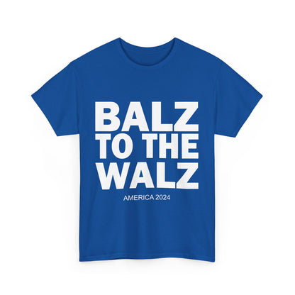 Balz To The Walz | Harris Walz Unisex Heavy Cotton Tee