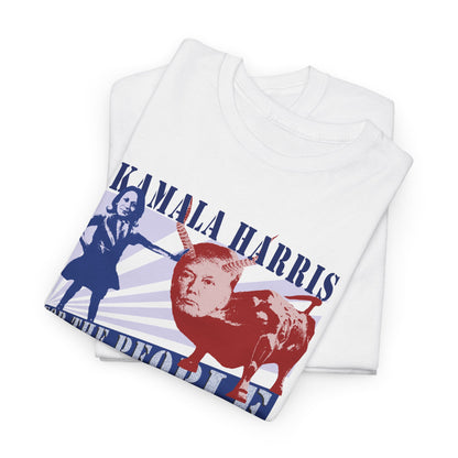 Kamala Braves Girl | Unisex Heavy Cotton Tee