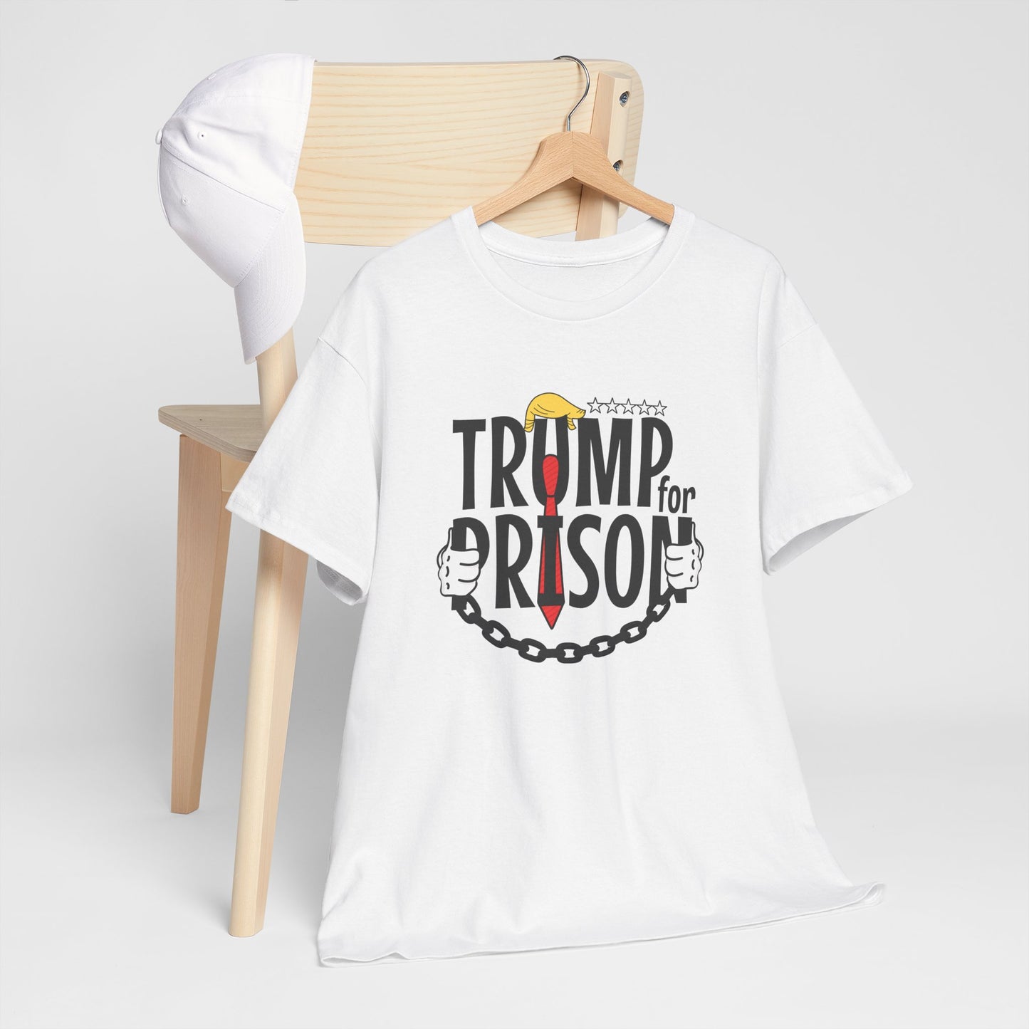 Trump for Prison 1 | Unisex Heavy Cotton Tee