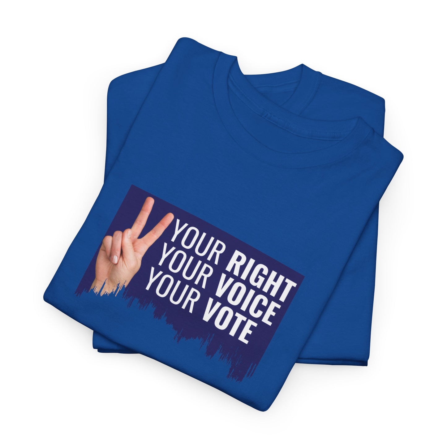 Your Right Your Voice Your Vote | Unisex Heavy Cotton Tee