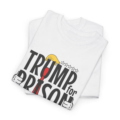 Trump for Prison 1 | Unisex Heavy Cotton Tee