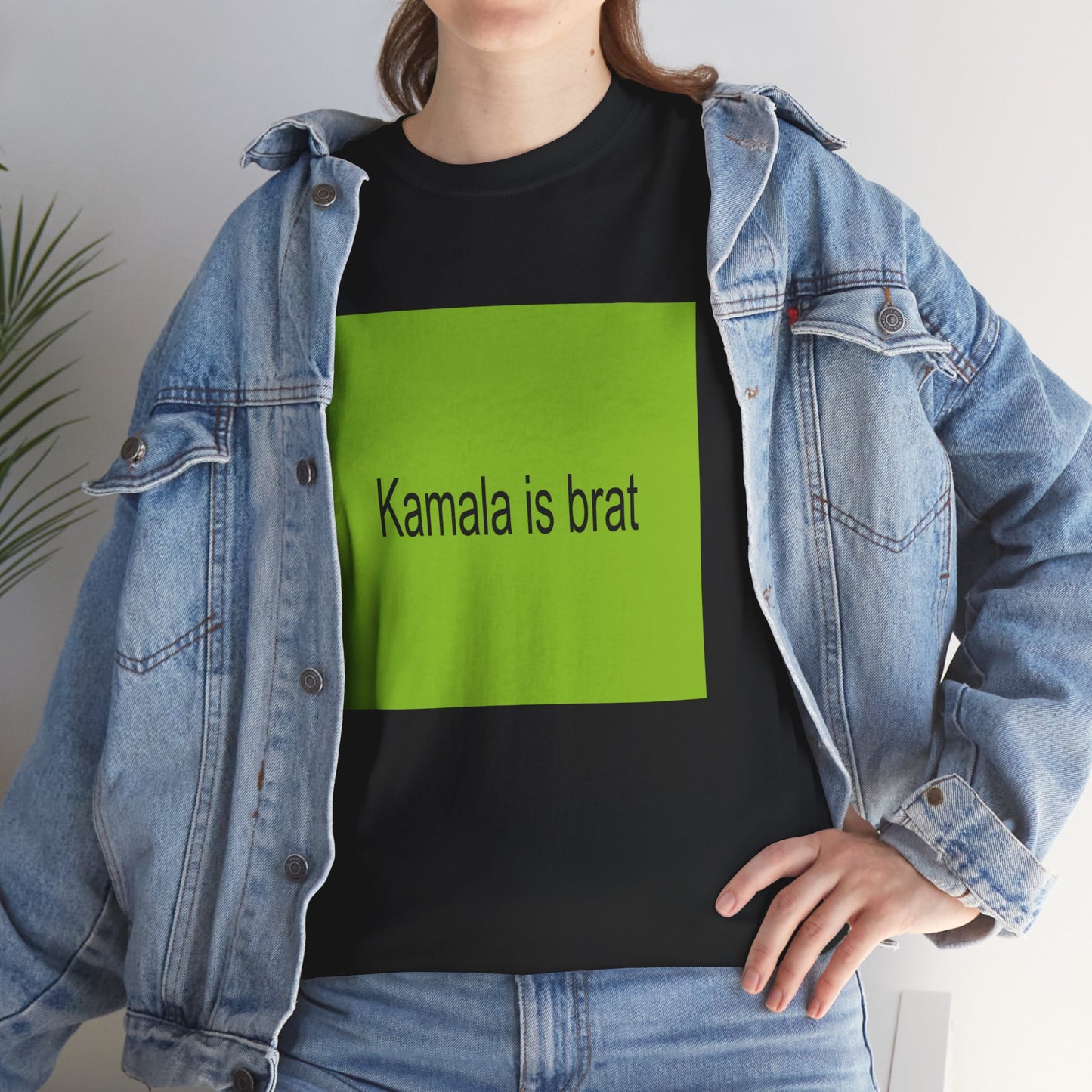 Kamala Is Brat | Unisex Heavy Cotton Tee