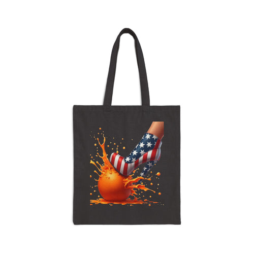 Orange VS Heels 1640 | Cotton Canvas Tote Bag