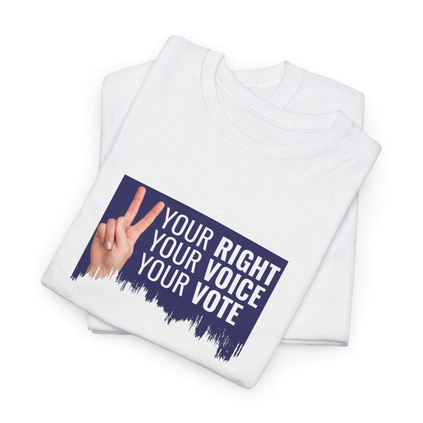 Your Right Your Voice Your Vote | Unisex Heavy Cotton Tee