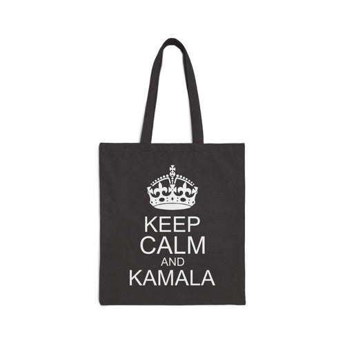 Keep Calm and Kamala | Cotton Canvas Tote Bag