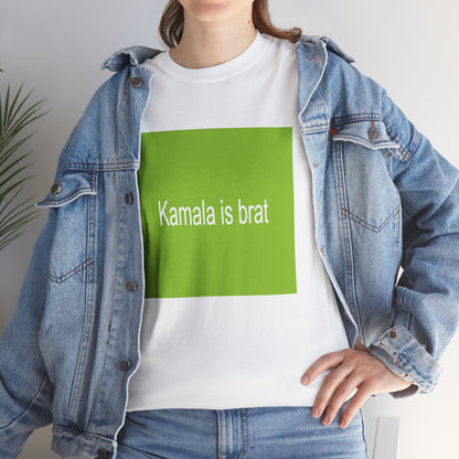 Kamala Is Brat | Unisex Heavy Cotton Tee