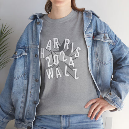 Harris Walz Motion | Unisex Heavy Cotton Tee