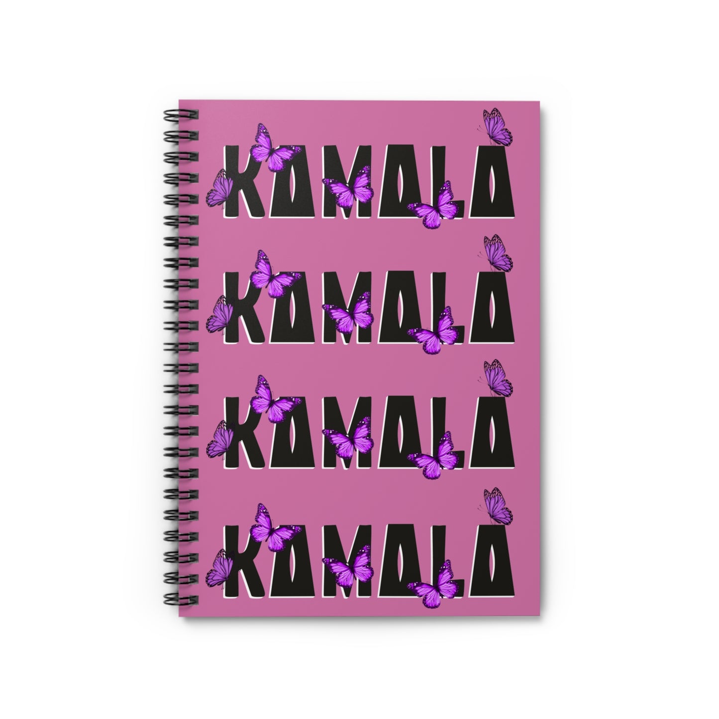 Kamala Butterfly Spiral Notebook - Ruled Line