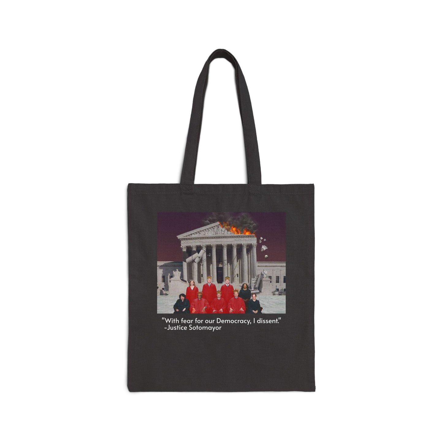 Supreme Justices | Cotton Canvas Tote Bag