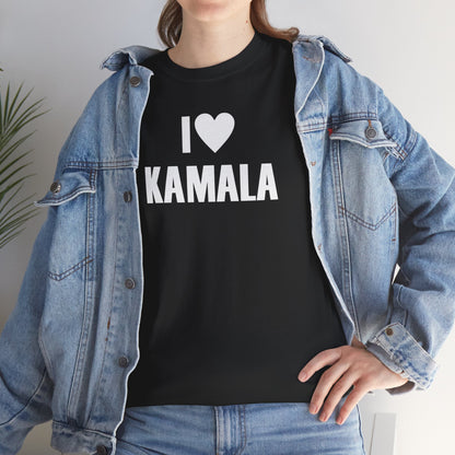 I Love Kamala | Unisex Heavy Cotton Tee