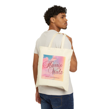 Pink Cloud | Cotton Canvas Tote Bag