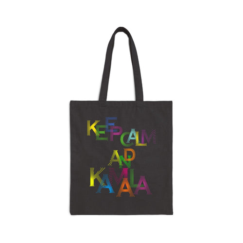 Keep Calm And Kamala | Cotton Canvas Tote Bag