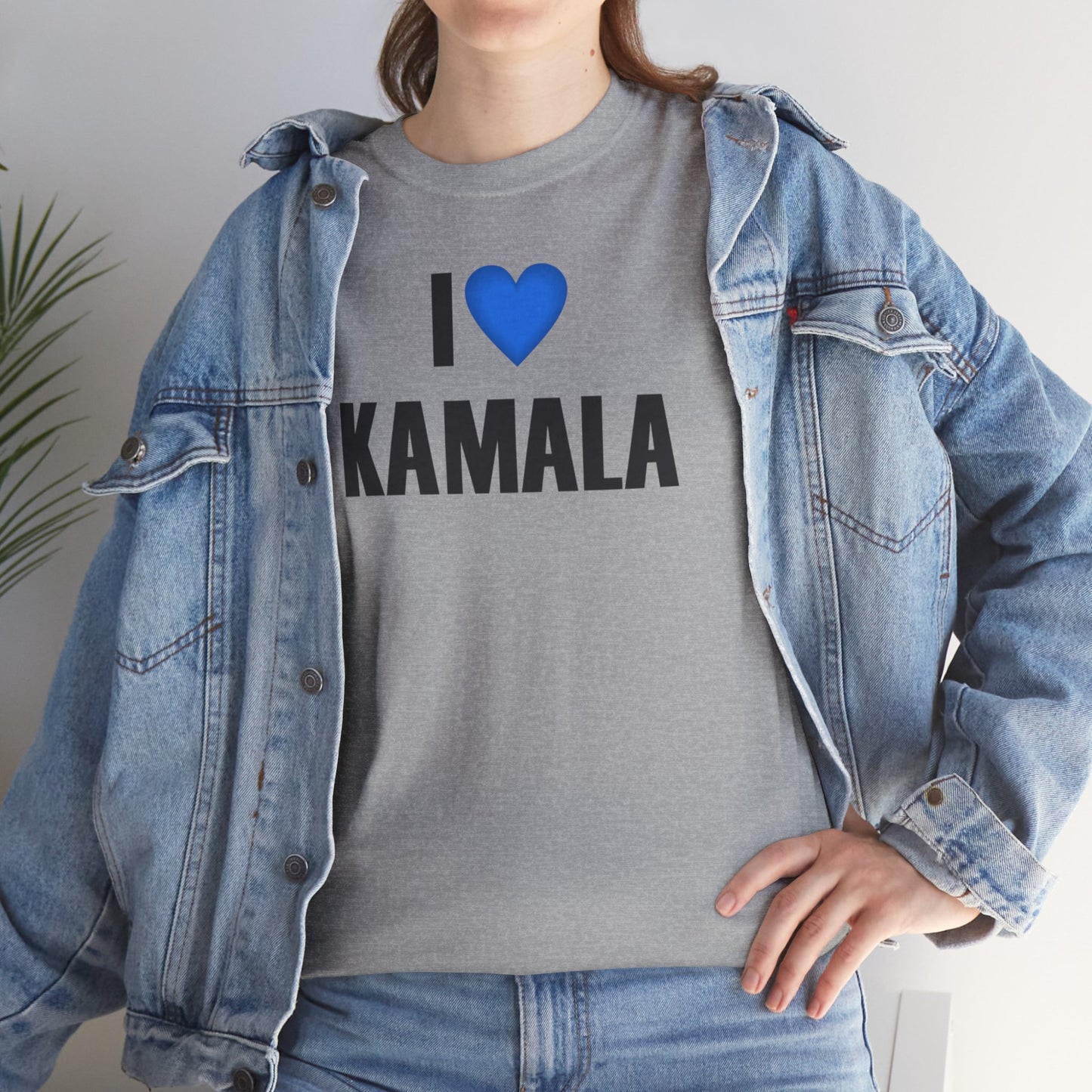 I Love Kamala | Unisex Heavy Cotton Tee