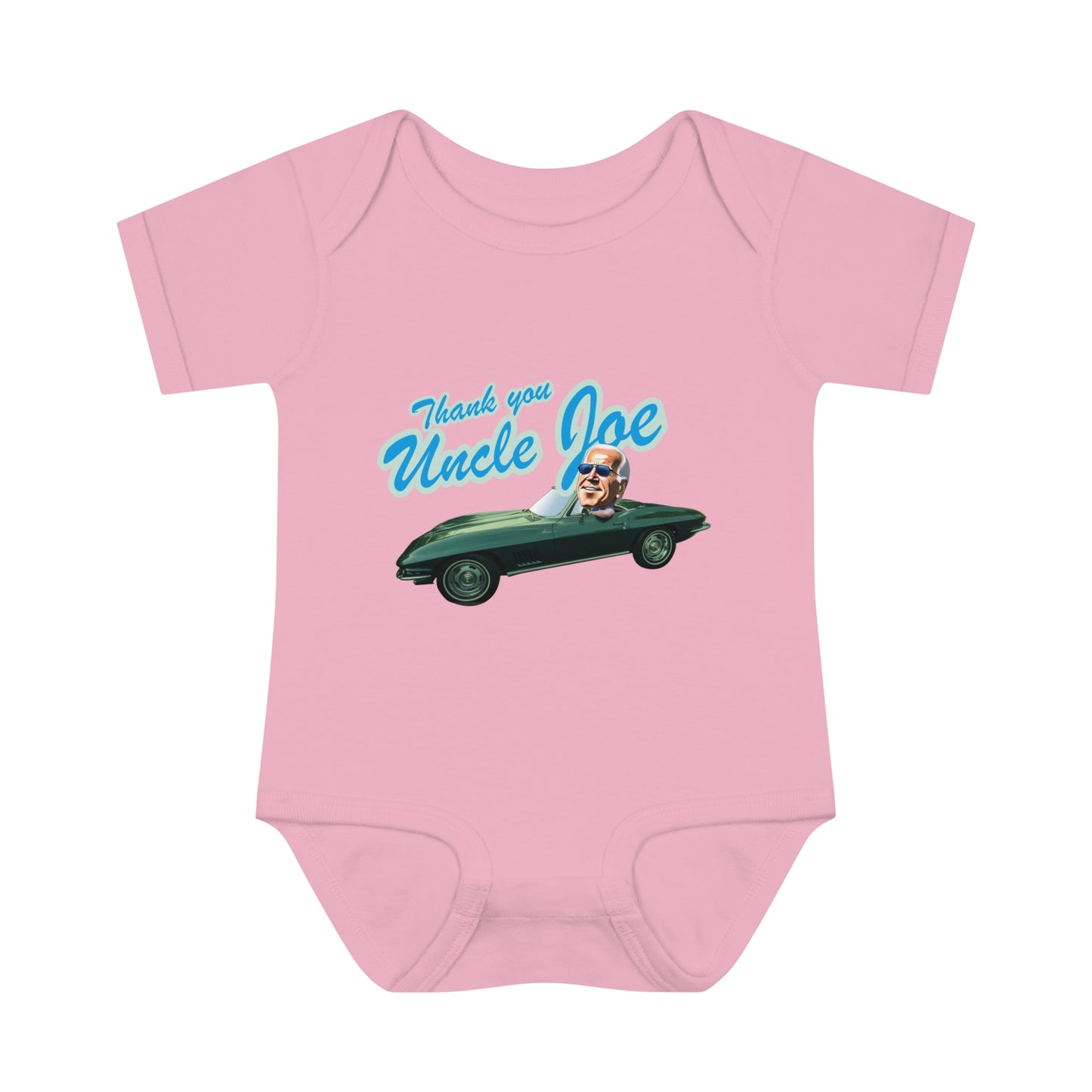 Thank You Uncle Joe | Infant Baby Rib Bodysuit