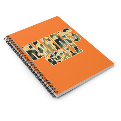 Camo Spiral Notebook - Ruled Line