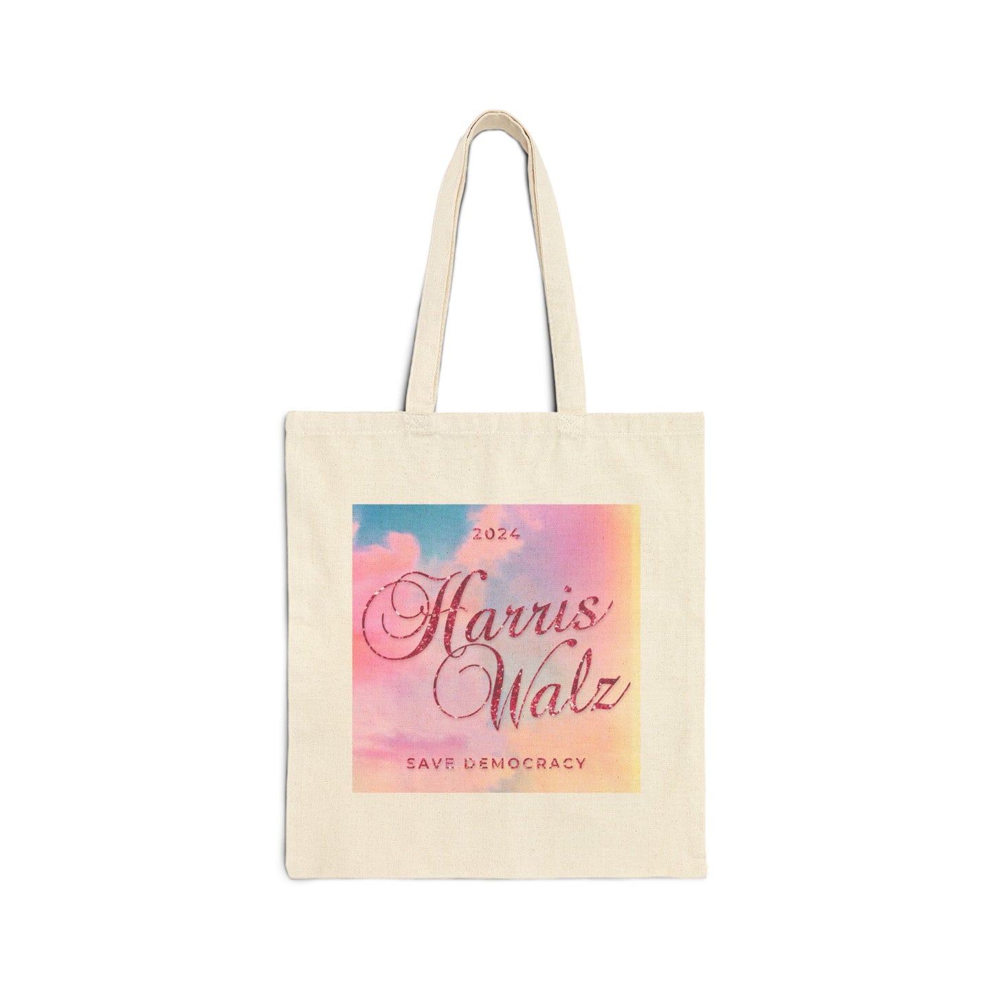 Pink Cloud | Cotton Canvas Tote Bag