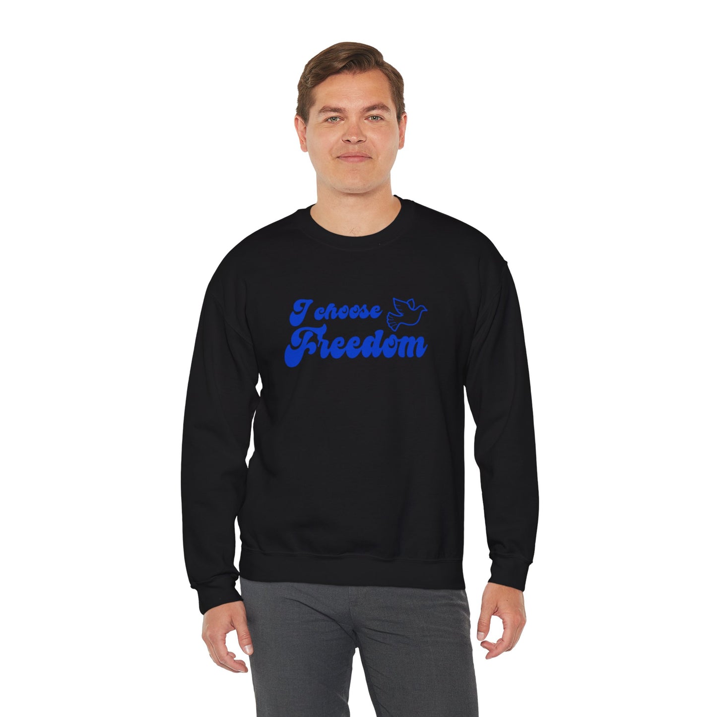 Freedom Kamala Harris & Tim Walz | Unisex Heavy Blend™ Crewneck Sweatshirt