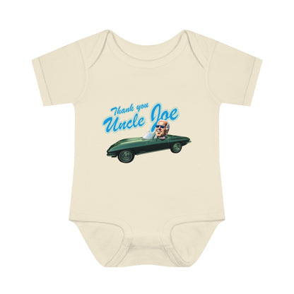 Thank You Uncle Joe | Infant Baby Rib Bodysuit