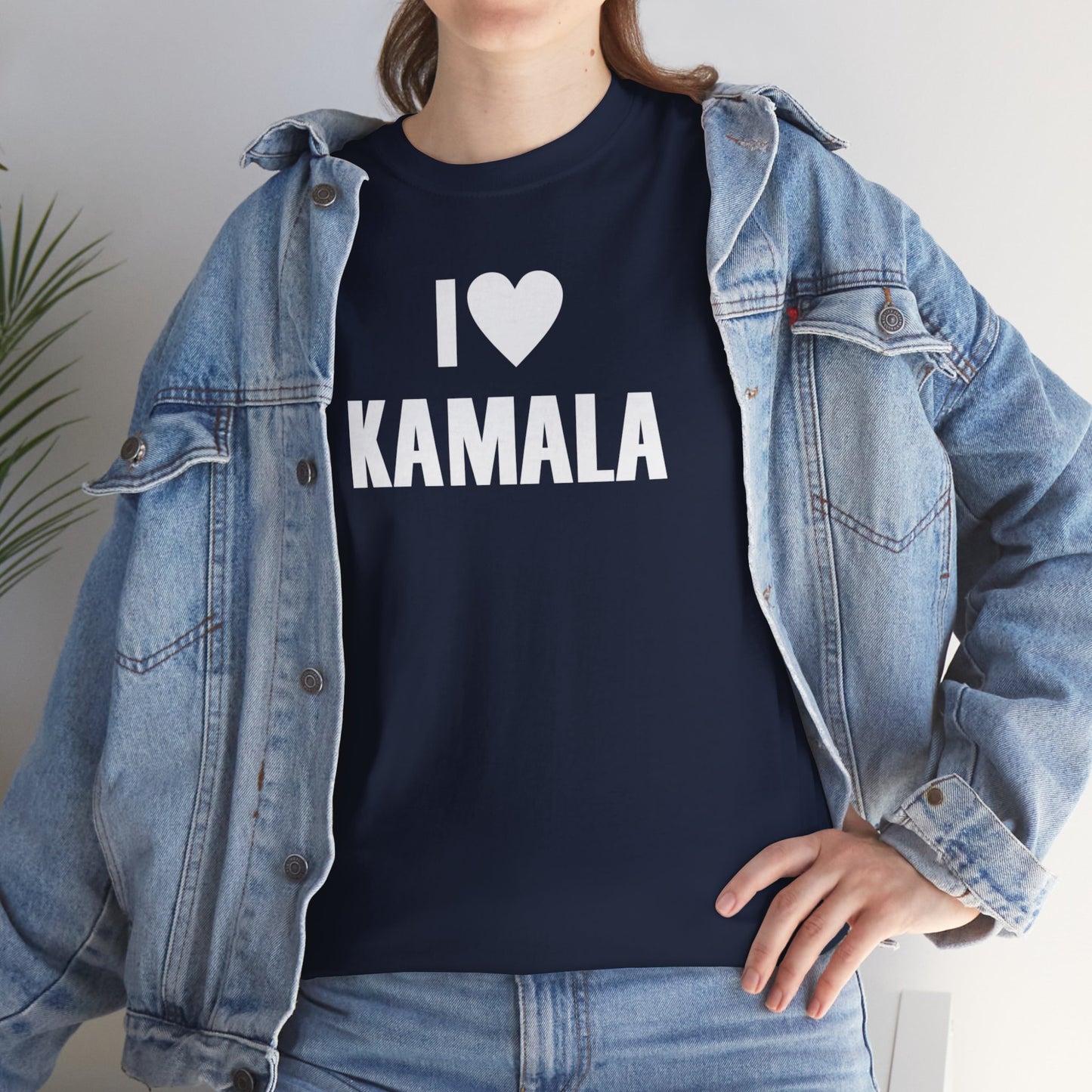 I Love Kamala | Unisex Heavy Cotton Tee