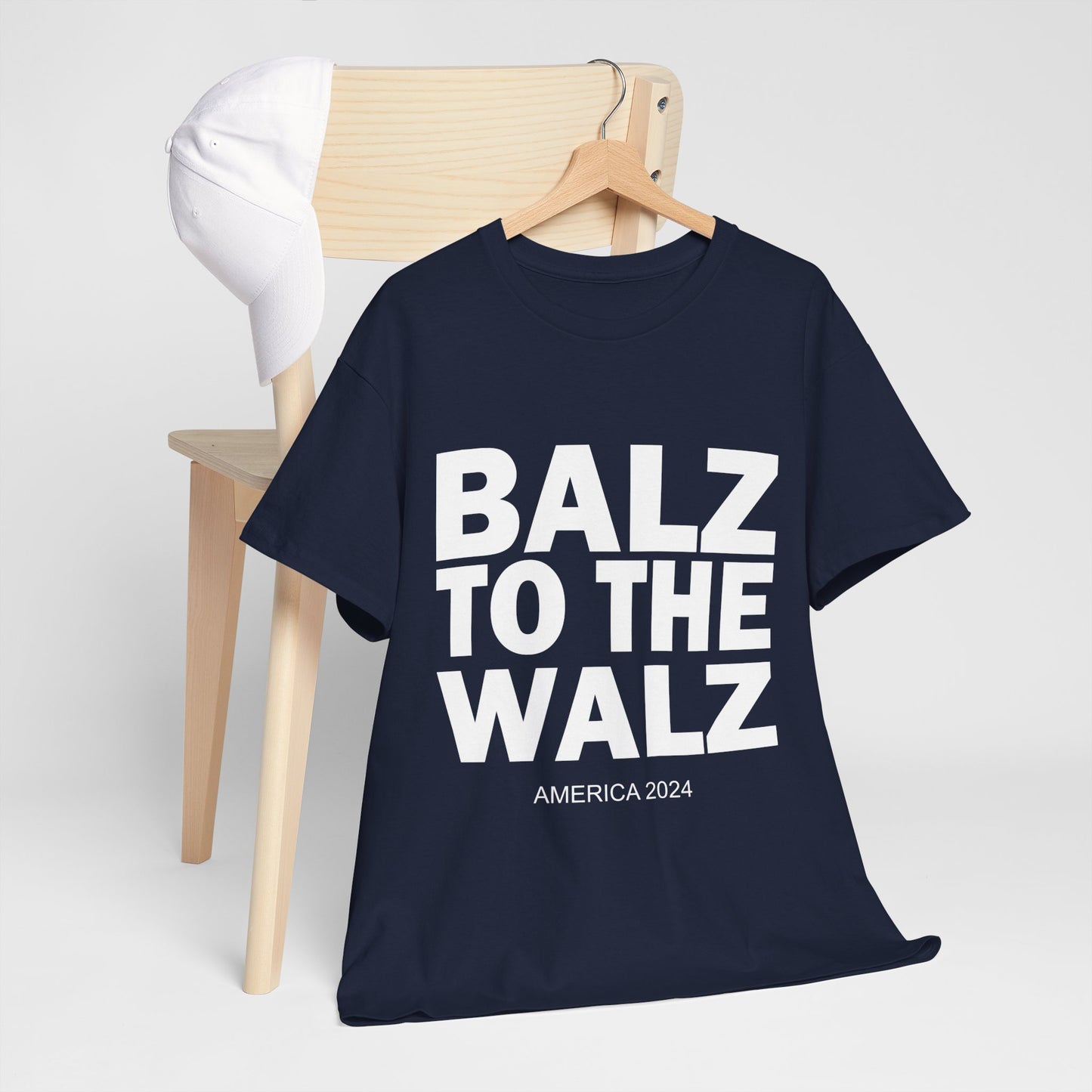 Balz To The Walz | Harris Walz Unisex Heavy Cotton Tee