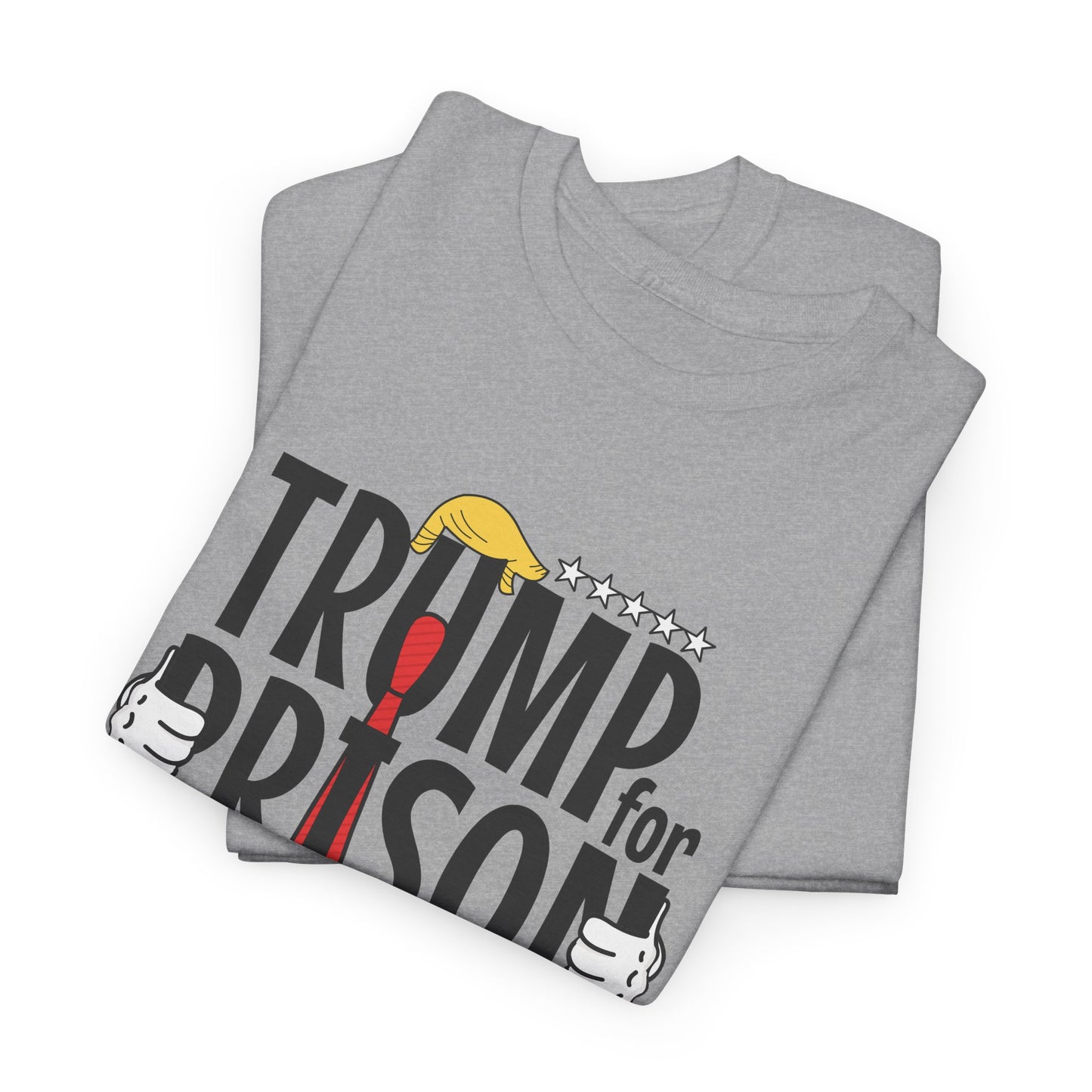 Trump for Prison 1 | Unisex Heavy Cotton Tee