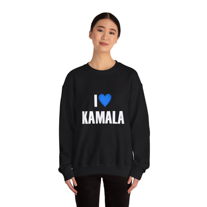 I Love Kamala | Unisex Heavy Blend™ Crewneck Sweatshirt