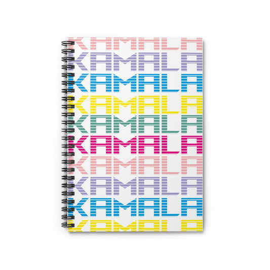 Kamala! Kamala! Kamala! Spiral Notebook - Ruled Line