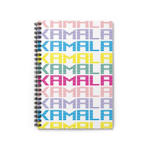 Kamala! Kamala! Kamala! Spiral Notebook - Ruled Line