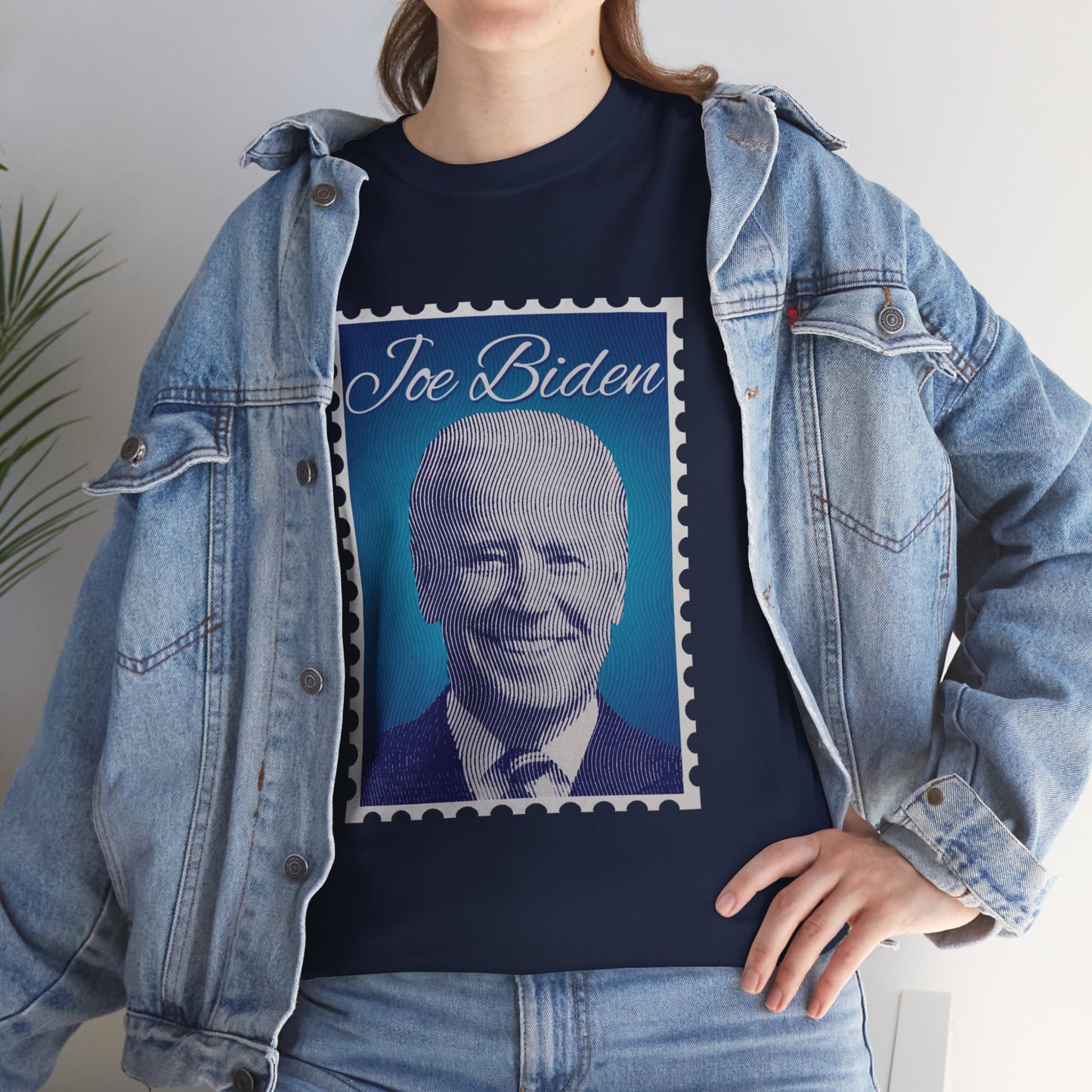 Joe Biden Stamp | Unisex Heavy Cotton Tee