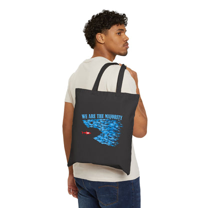 We Are The Majority | Cotton Canvas Tote Bag