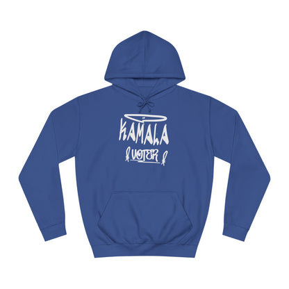 Hello My Name is Kamala Voter | Double Sided Unisex College Hoodie