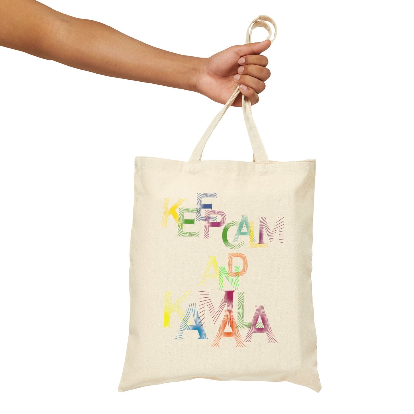 Keep Calm And Kamala | Cotton Canvas Tote Bag