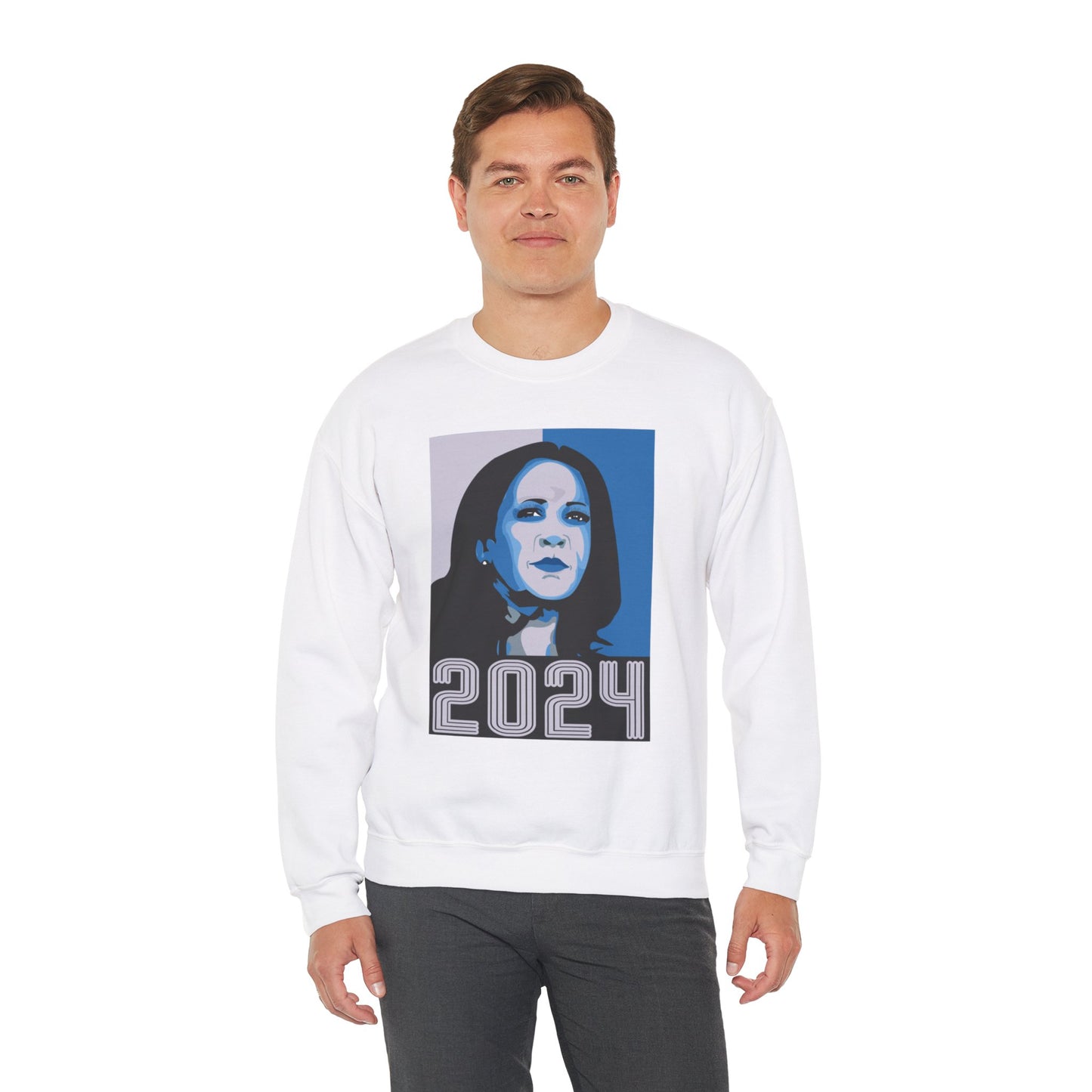 Kamala Harris 2024 | Unisex Heavy Blend™ Crewneck Sweatshirt