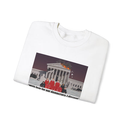 Democracy Supreme Justice | Unisex Heavy Blend™ Crewneck Sweatshirt